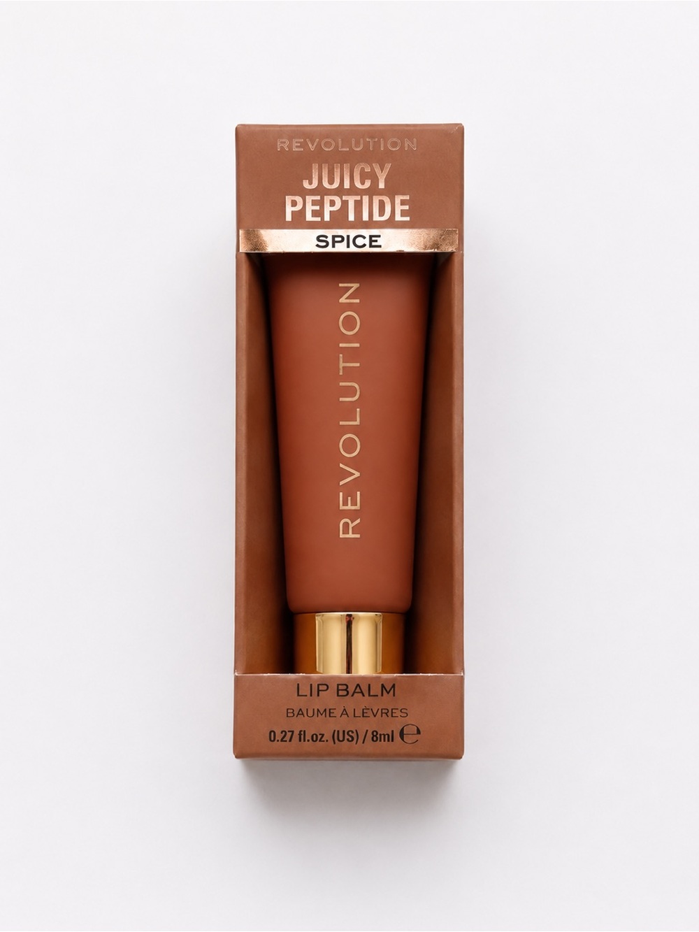 Revolution Juicy Peptide Lip Balm - Spice